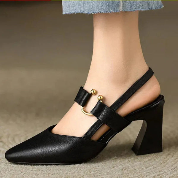 Chic Comfort Heels for Active Days
