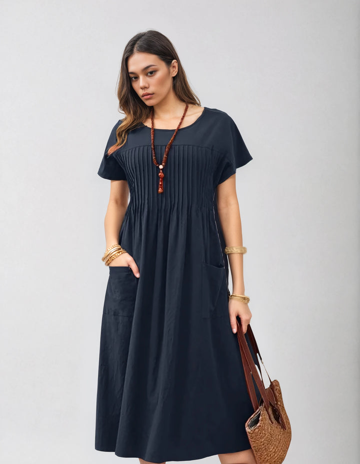 Mira – Elegante Jurk met Zakken