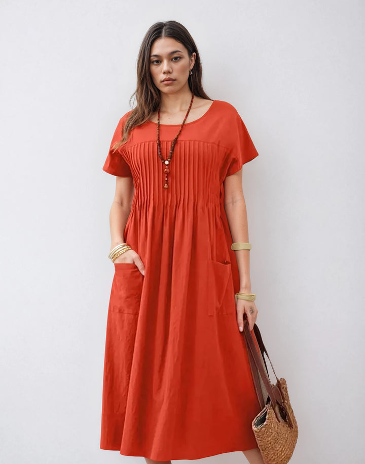 Mira – Elegante Jurk met Zakken
