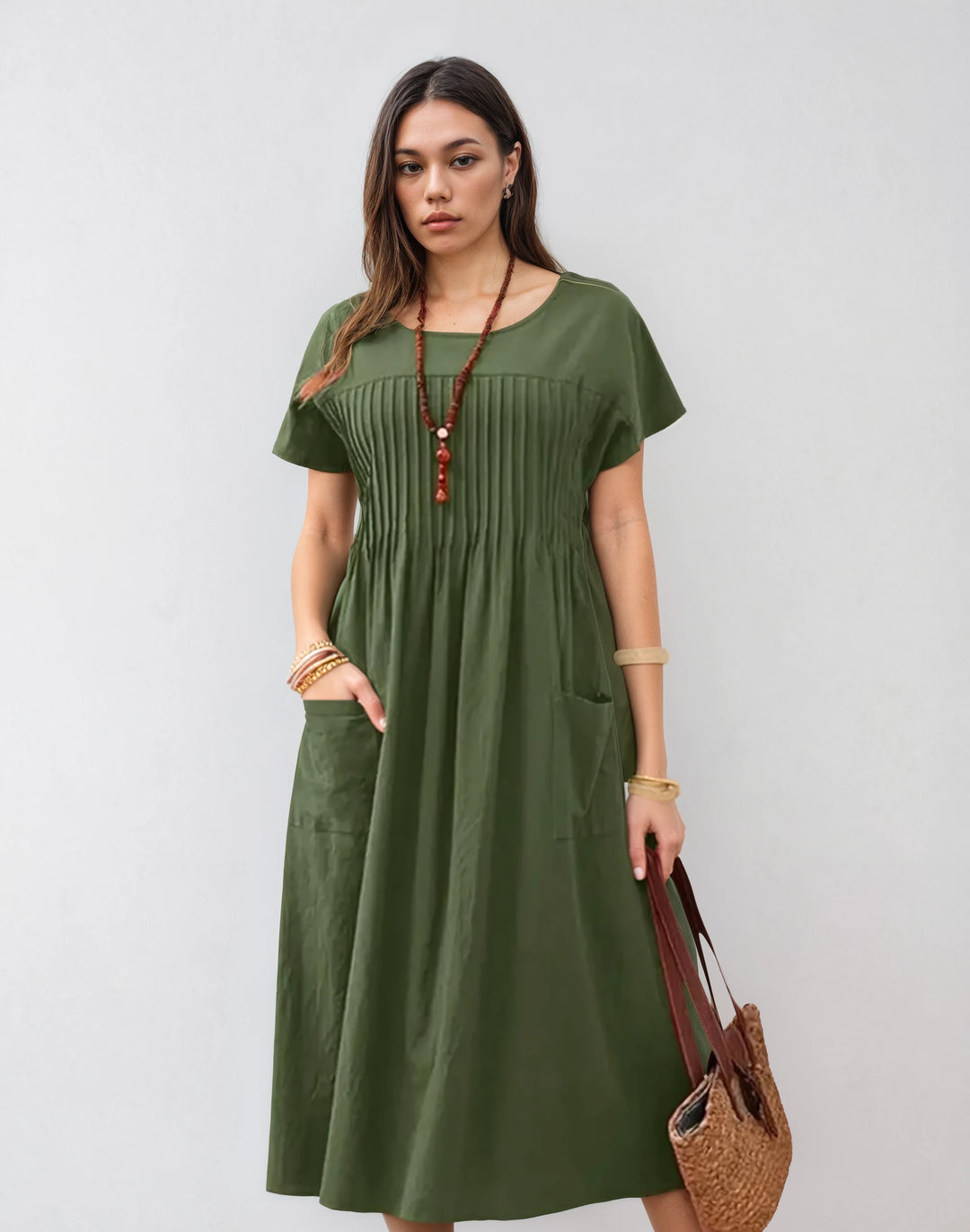 Mira – Elegante Jurk met Zakken