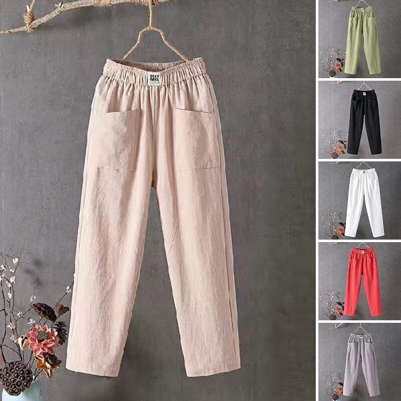 Femke – Elegante linnen broek voor dames
