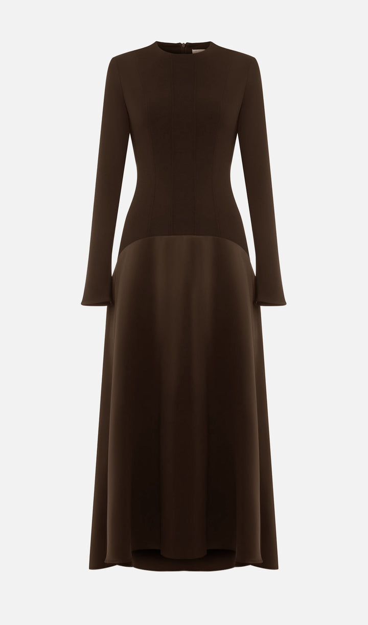 Selina - Satin Maxi Dress