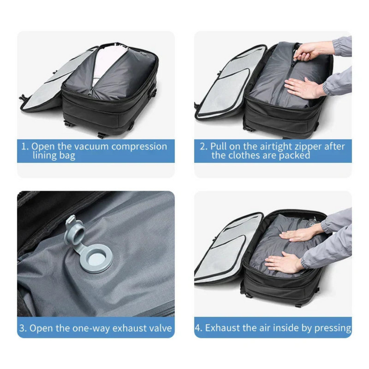 Madelief – Anti-diefstal Reisrugzak 60L