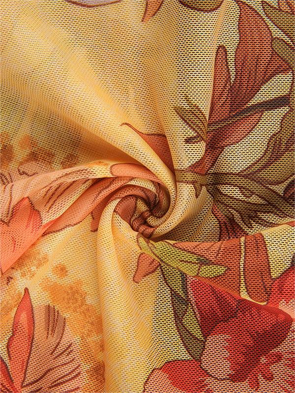 Eléna – Floral Halter Tie Top