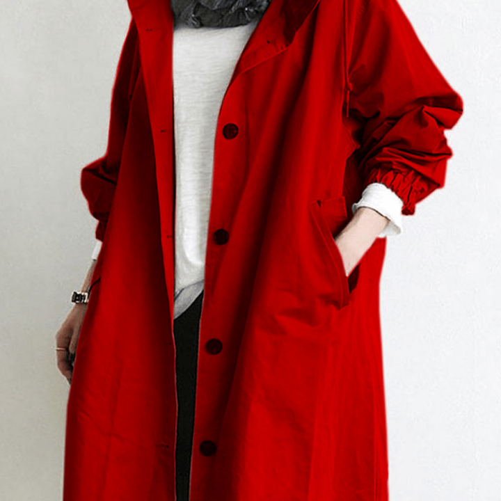 Femke – Lange Trenchcoat