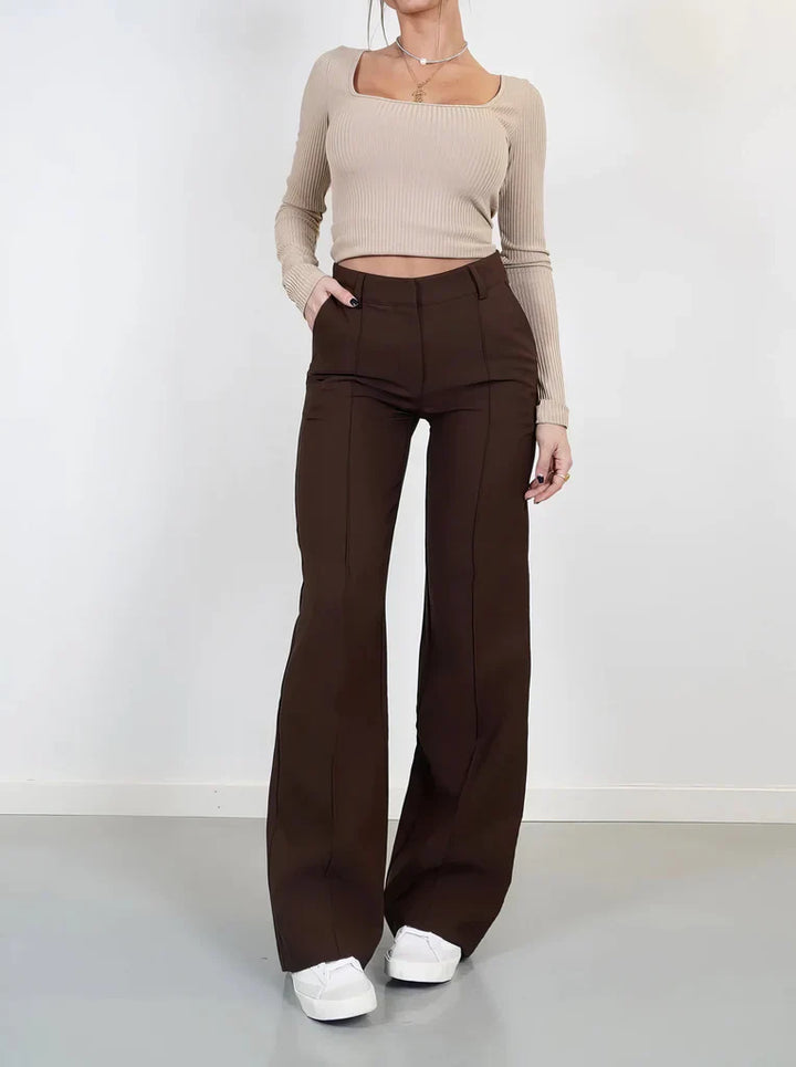 Femke – Slim Fit Damespantalon