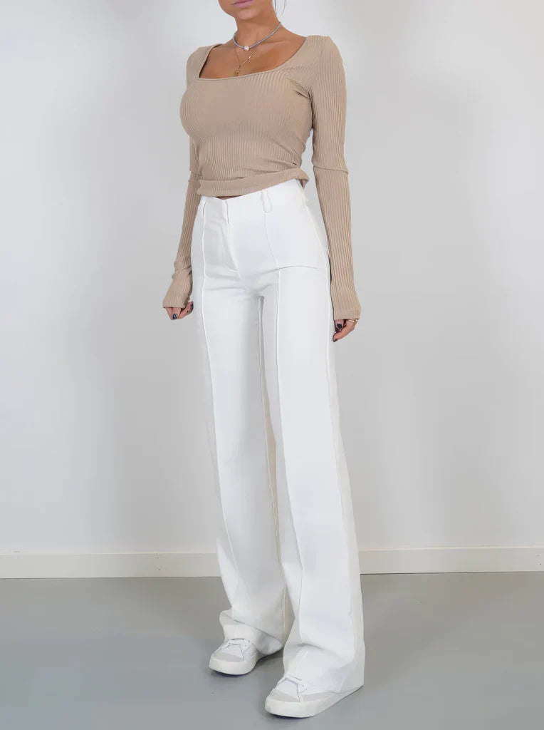 Femke – Slim Fit Damespantalon