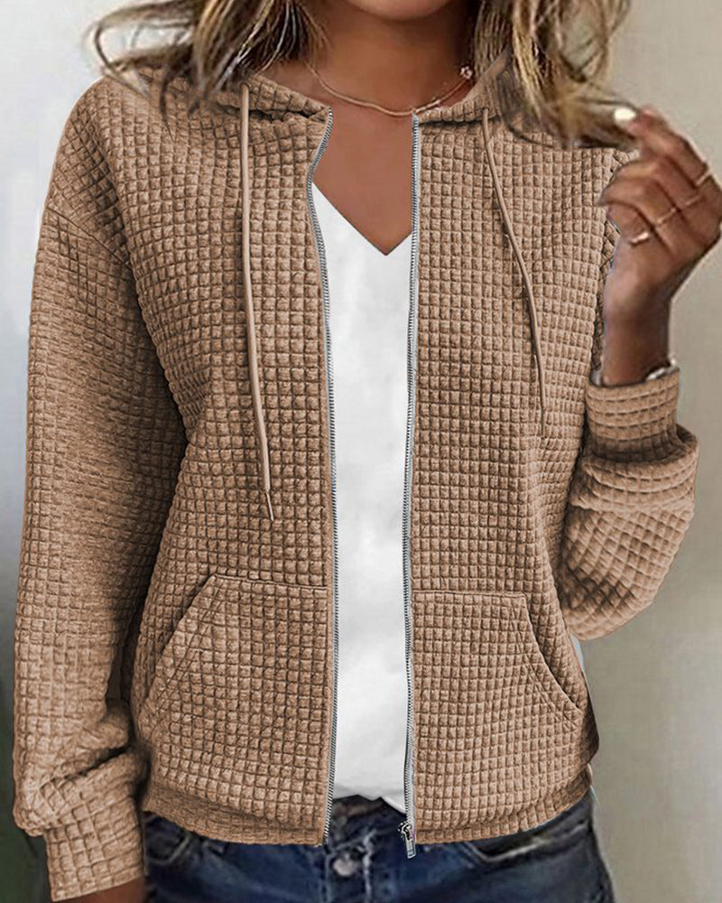 Noëlle – Modieus vest met capuchon
