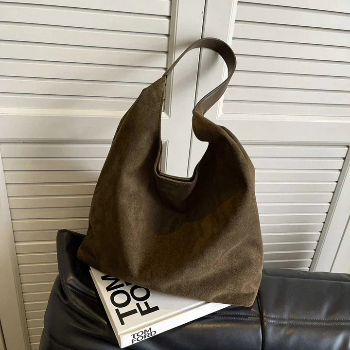 Fenna – Luxe Suede Tote Bag