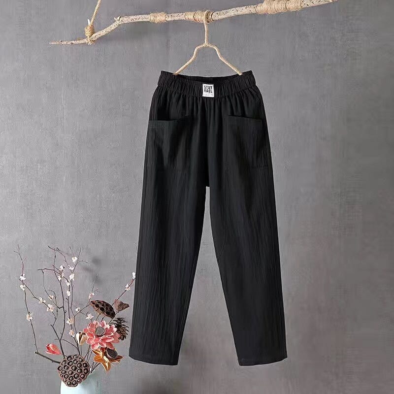 Femke – Elegante linnen broek voor dames