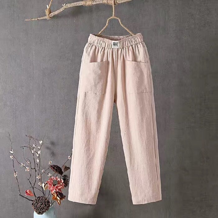 Femke – Elegante linnen broek voor dames