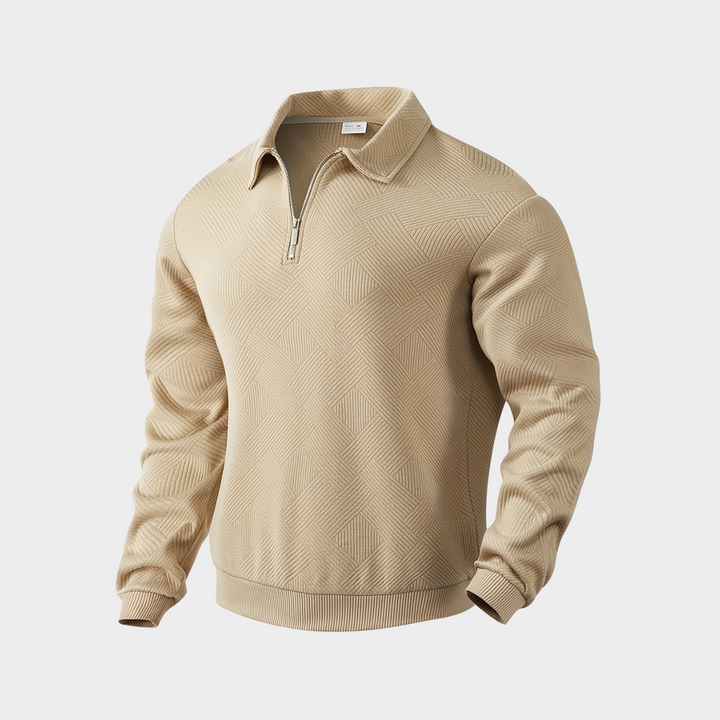 Gijs – Heren Quarter Zip Trui