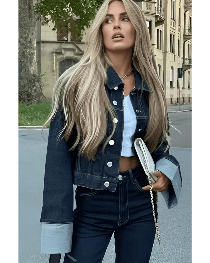 Saphira – Denim Tweedelige Set