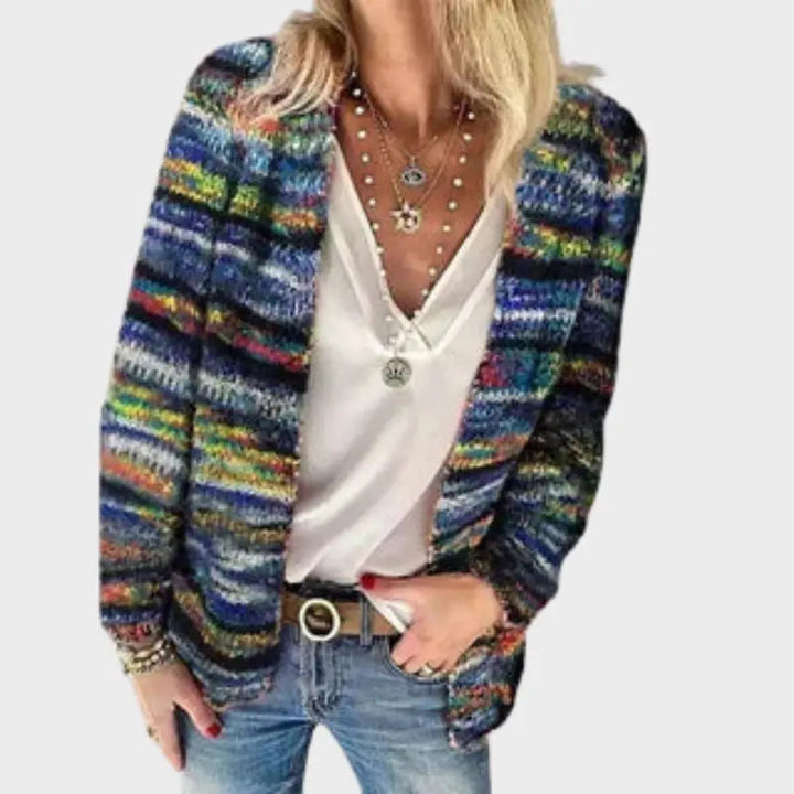 Marjolaine – Kleurrijke Cardigan