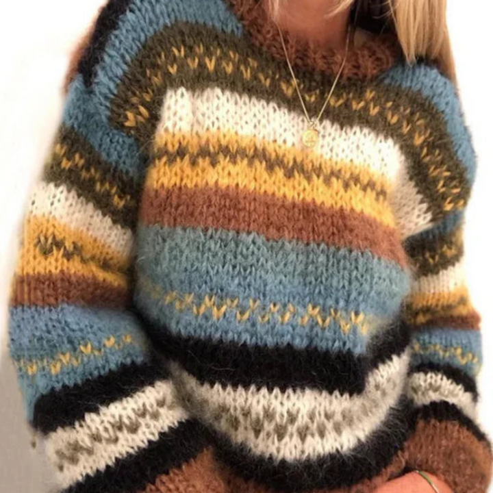 Femke – Gebreide Vintage Trui