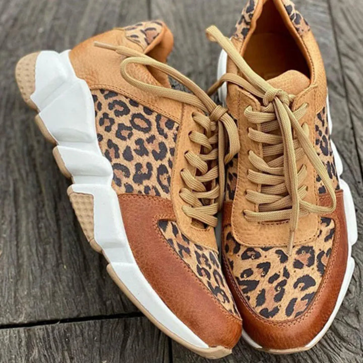 Mara – Luipaard Print Dameschoenen