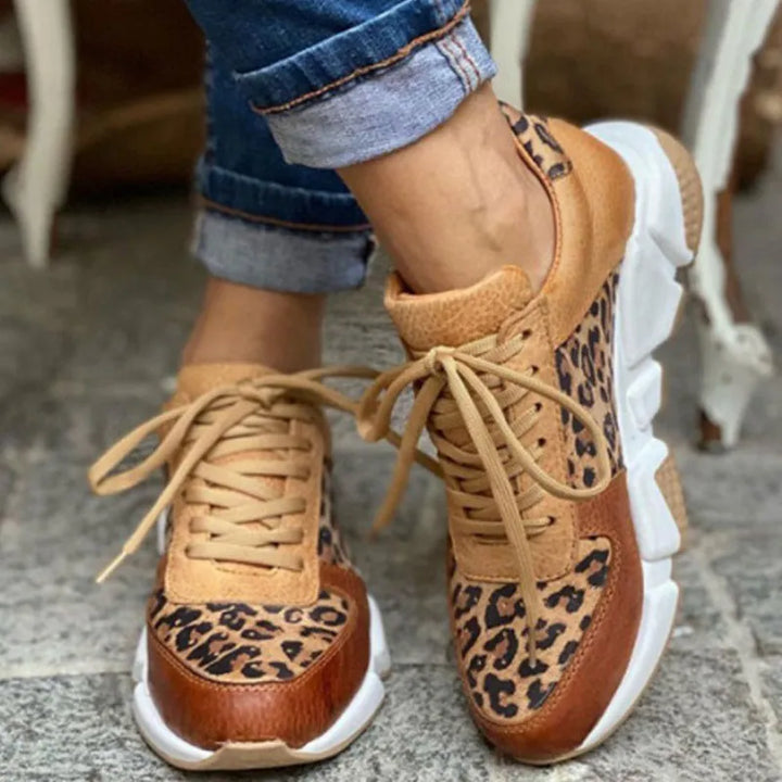 Mara – Luipaard Print Dameschoenen