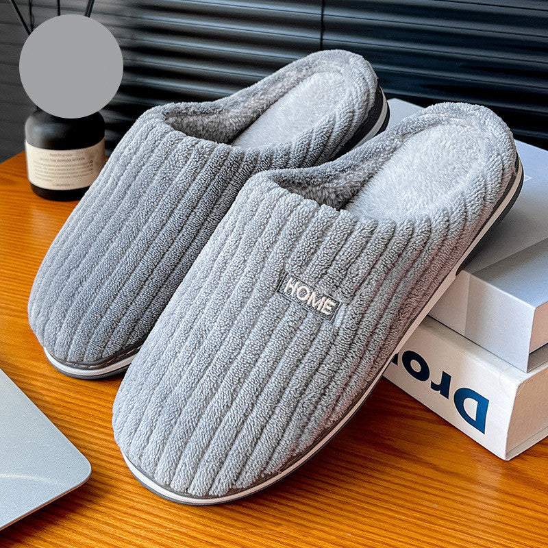 Lianne – Warme Ribstof Pantoffels