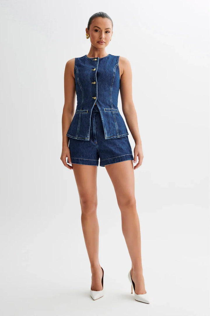 Selina – Denim Co-ord Set