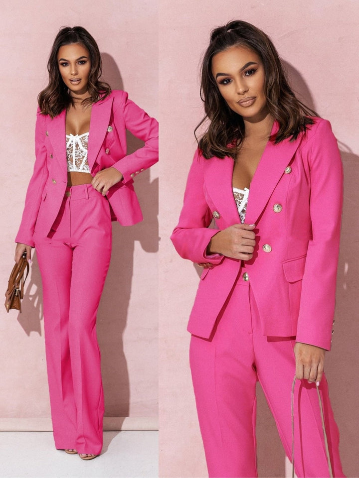 Femke – Elegante Blazer Pantalon Set Dames