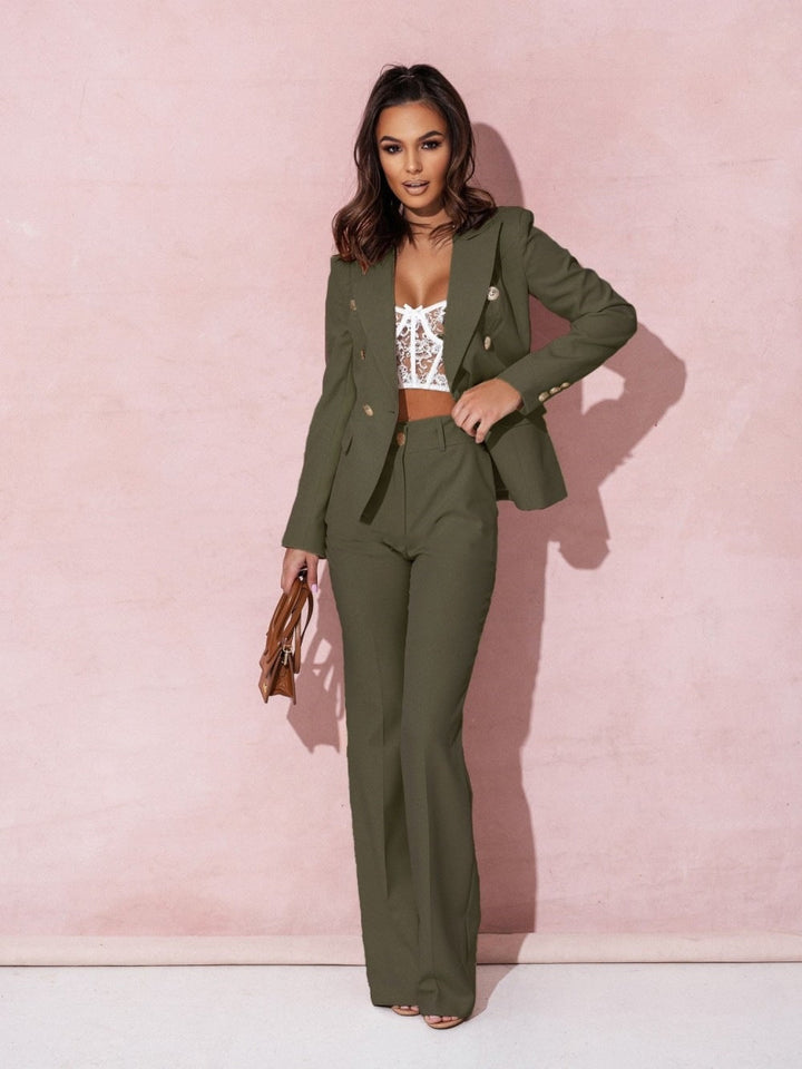 Femke – Elegante Blazer Pantalon Set Dames