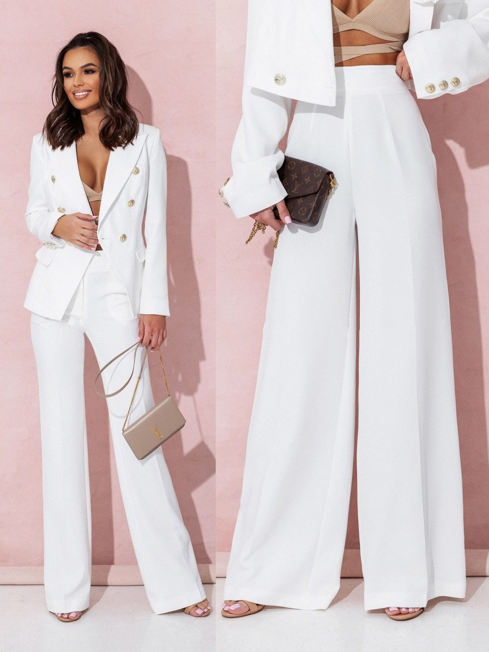 Femke – Elegante Blazer Pantalon Set Dames