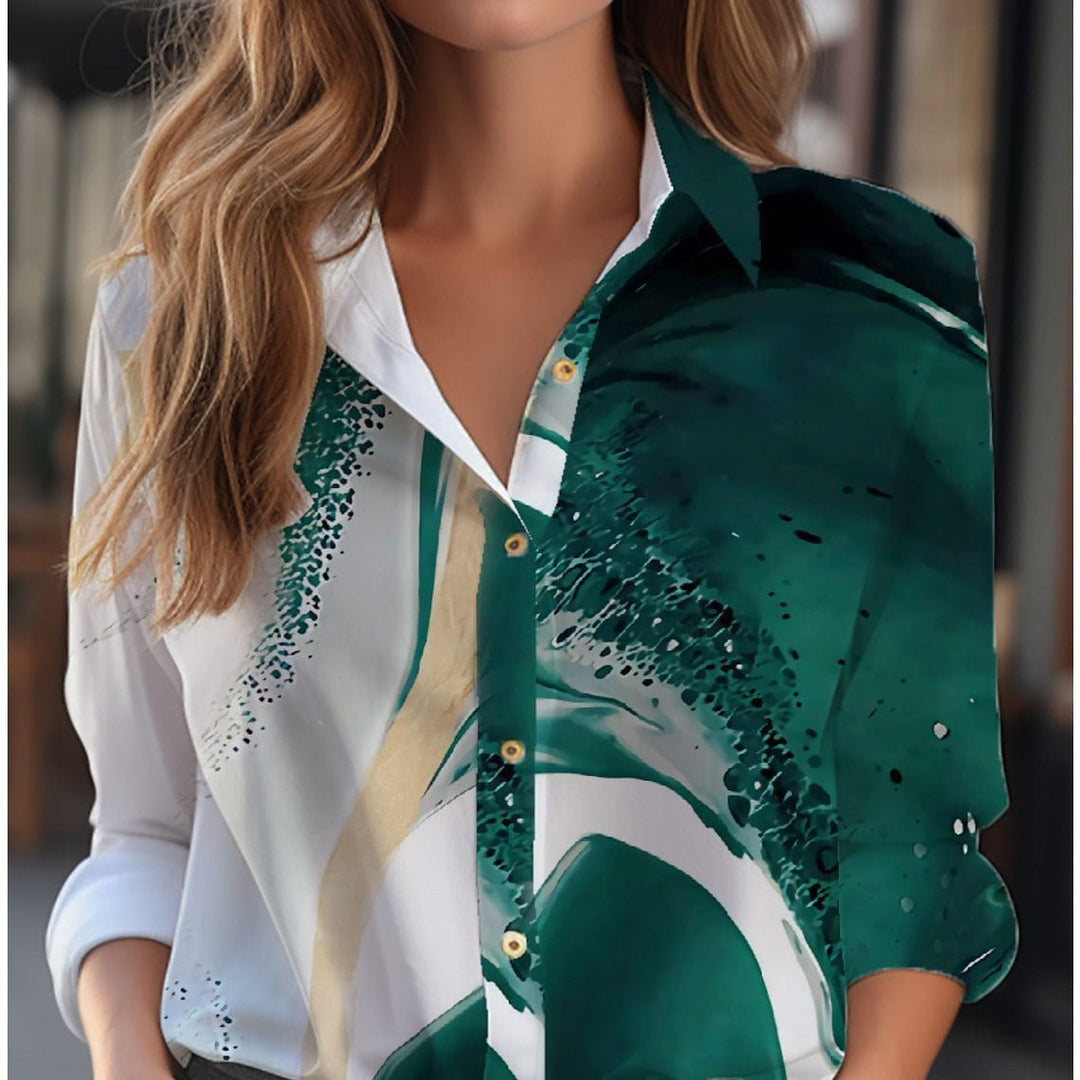Sanne – Bloemprint Blouse