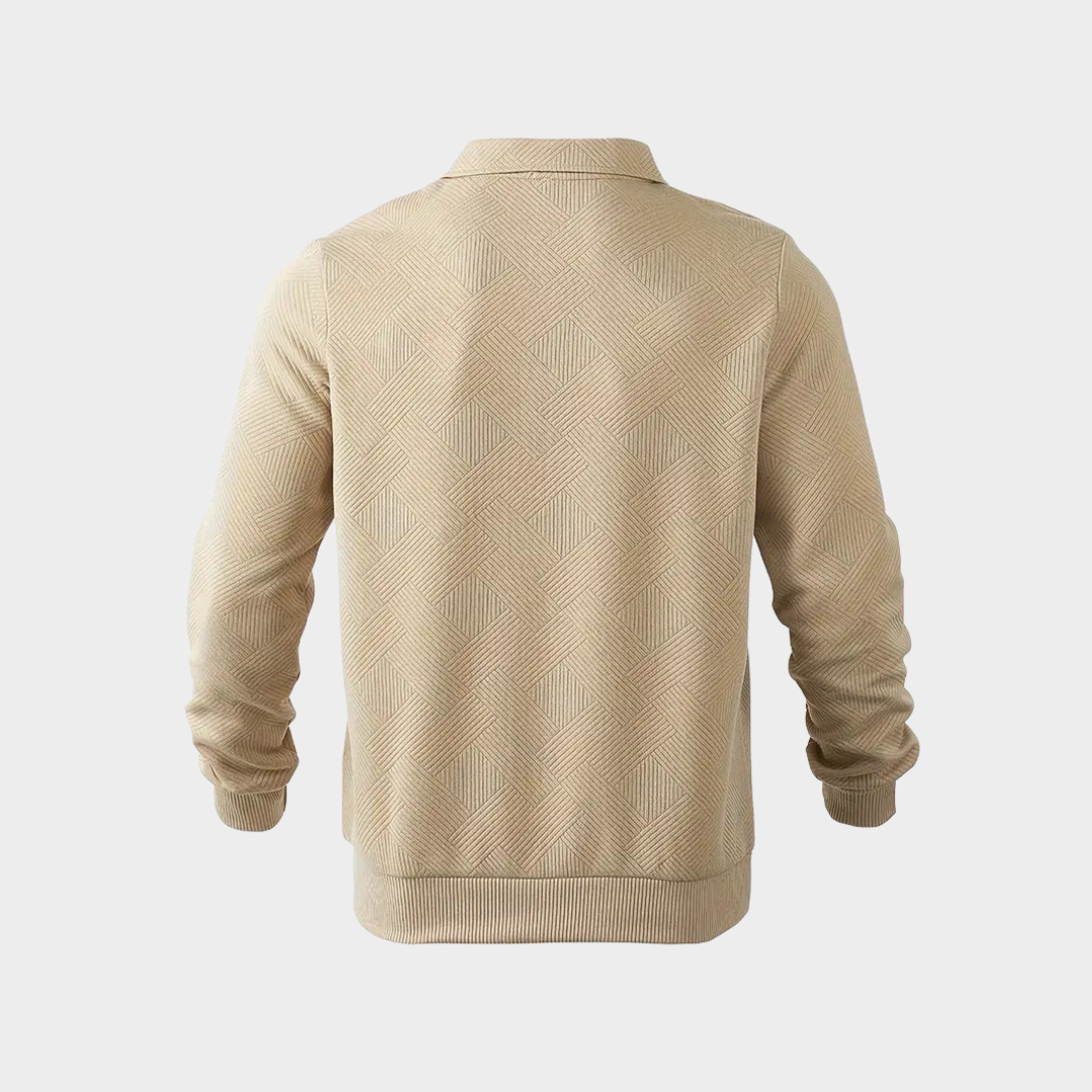 Gijs – Heren Quarter Zip Trui