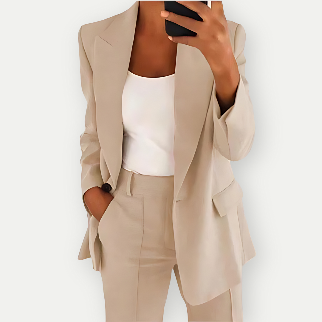 Fayenne – Premium dames blazer set