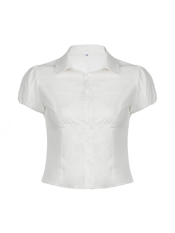 Renée – Button-Up Retro Shirt