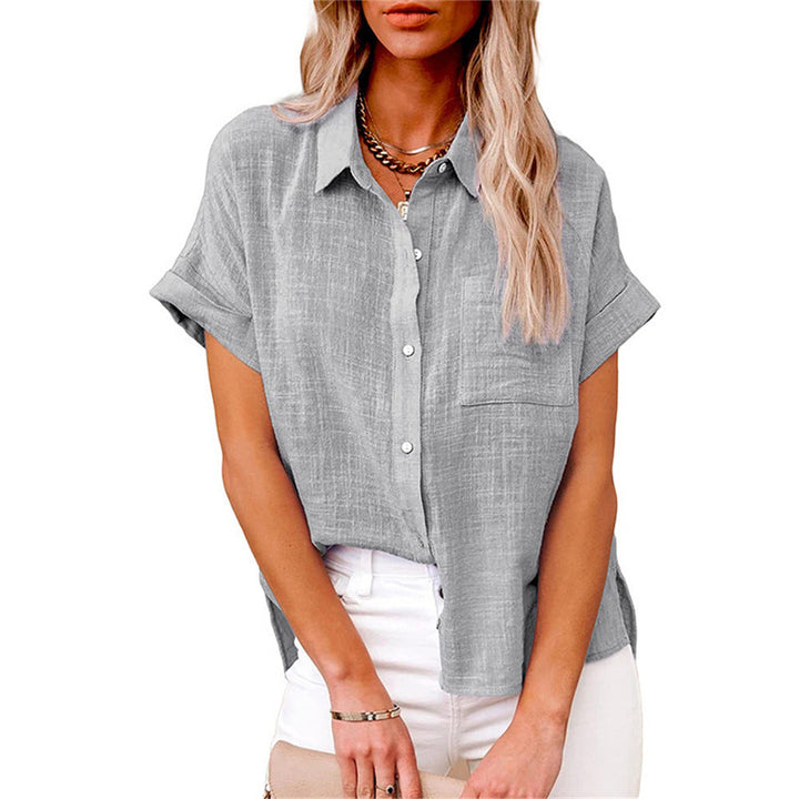 Yara – Katoen-Linnen Blouse