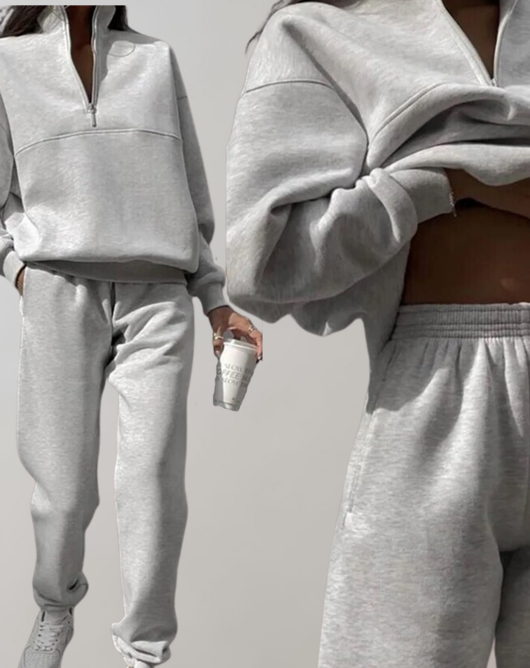 Marit – Fleece Trainingspak Set