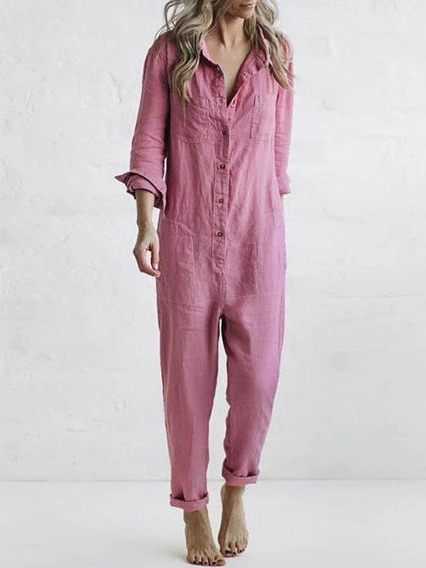 Lianne – Lange Mouwen Jumpsuit Dames
