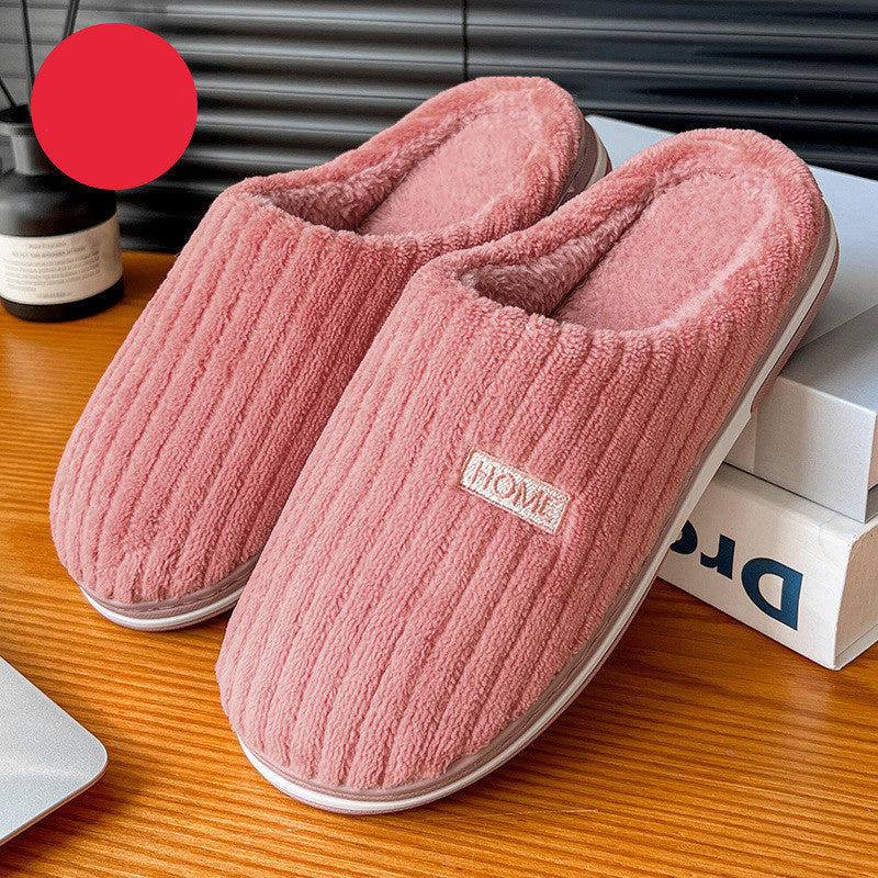 Lianne – Warme Ribstof Pantoffels