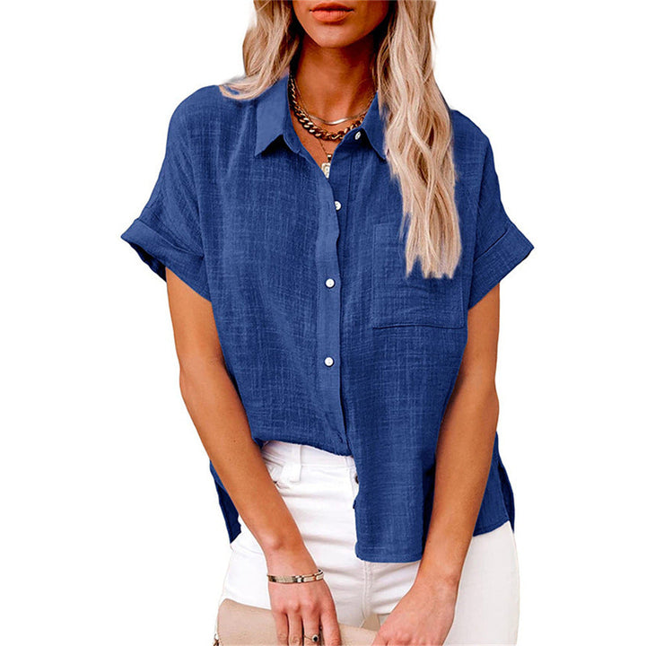Yara – Katoen-Linnen Blouse