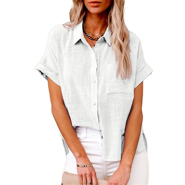 Yara – Katoen-Linnen Blouse
