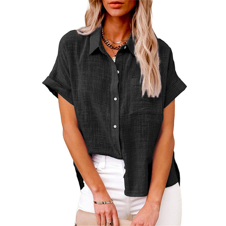 Yara – Katoen-Linnen Blouse