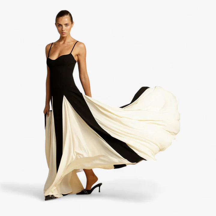 Mirella – Spaghettiband Maxi Jurk