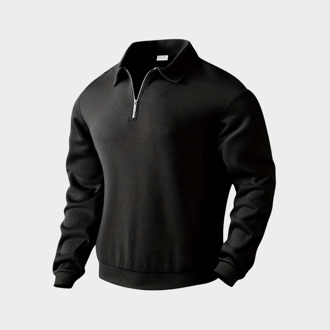 Gijs – Heren Quarter Zip Trui