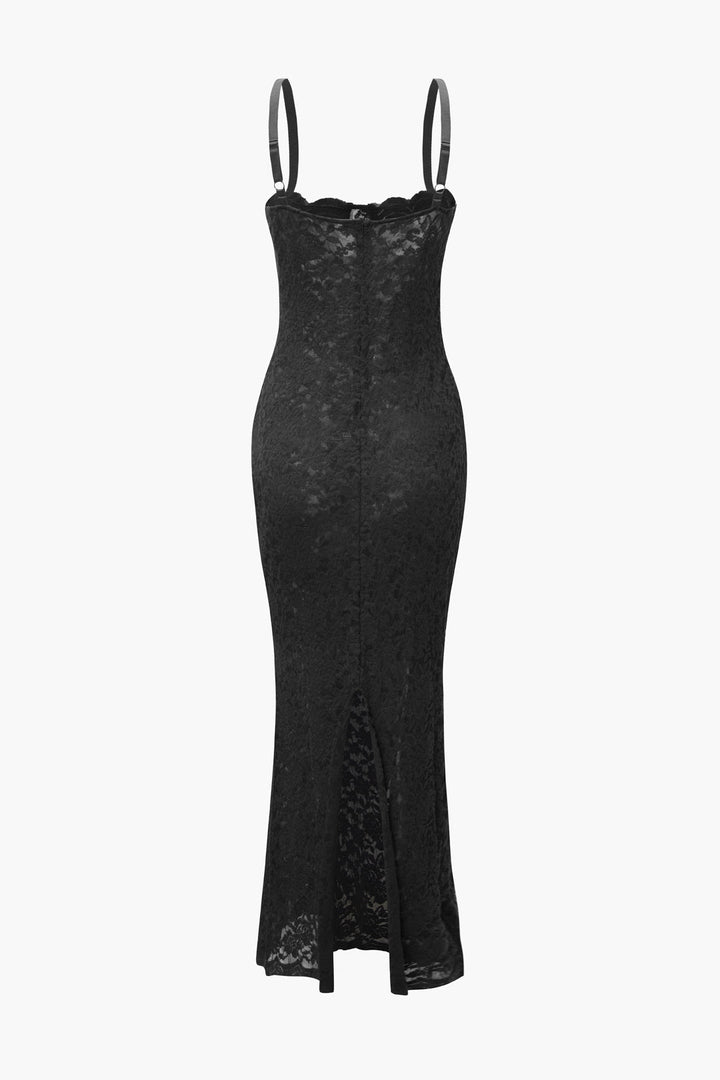 Serina – Kanten Maxi Jurk