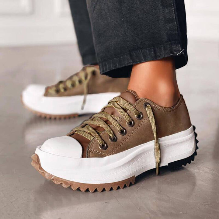 Noor – Elegante Plateau Sneakers Dames