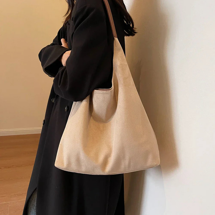 Fenna – Luxe Suede Tote Bag