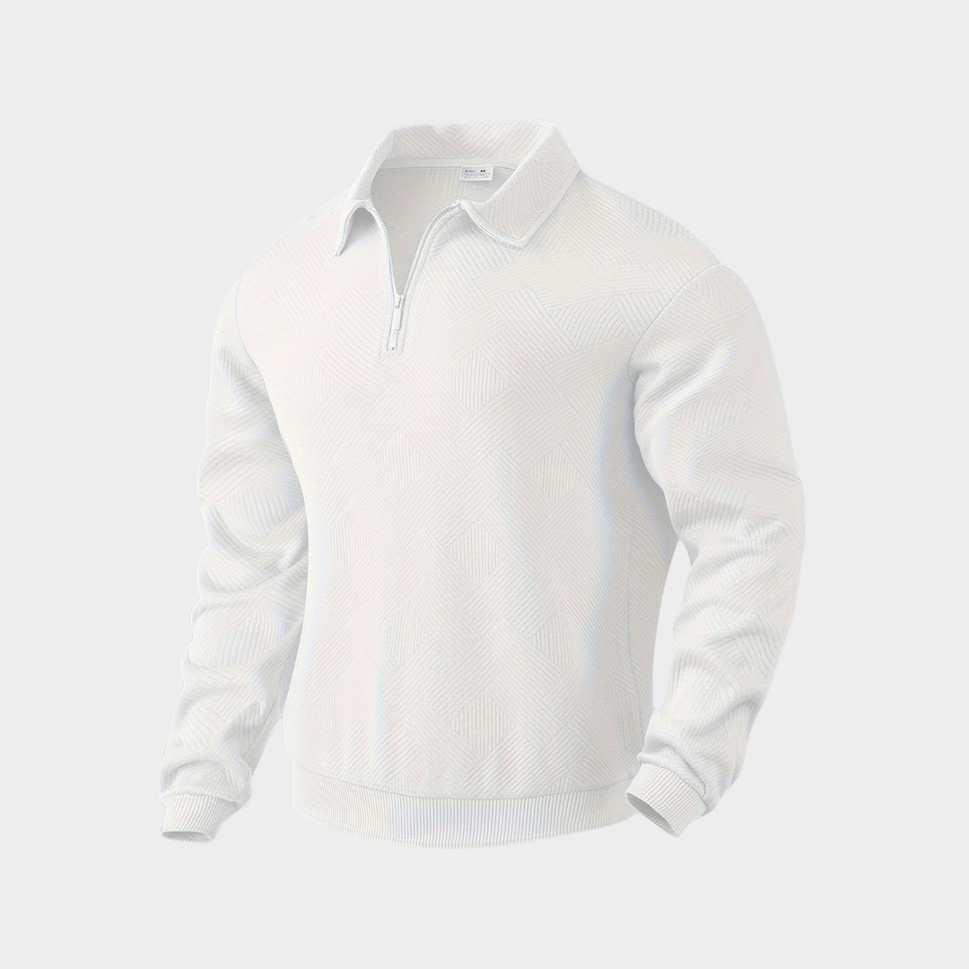Gijs – Heren Quarter Zip Trui