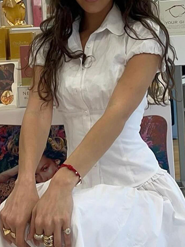Renée – Button-Up Retro Shirt