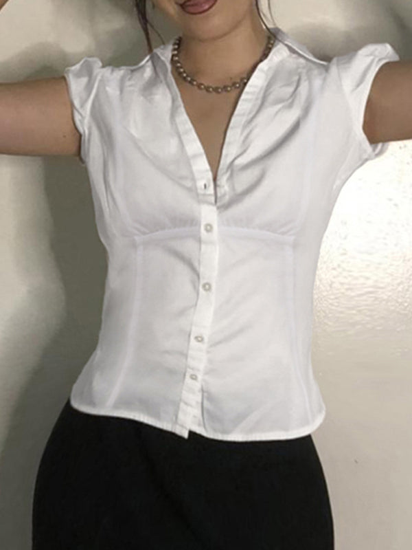 Renée – Button-Up Retro Shirt