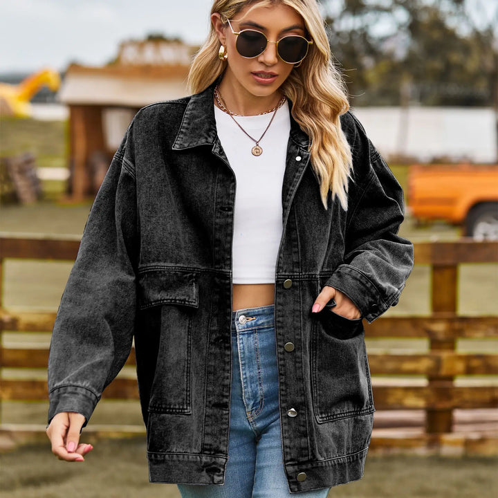 Femke – Oversized Spijkerjas