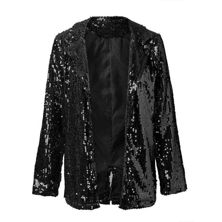 Marilou – Glinsterende Lange Feestblazer