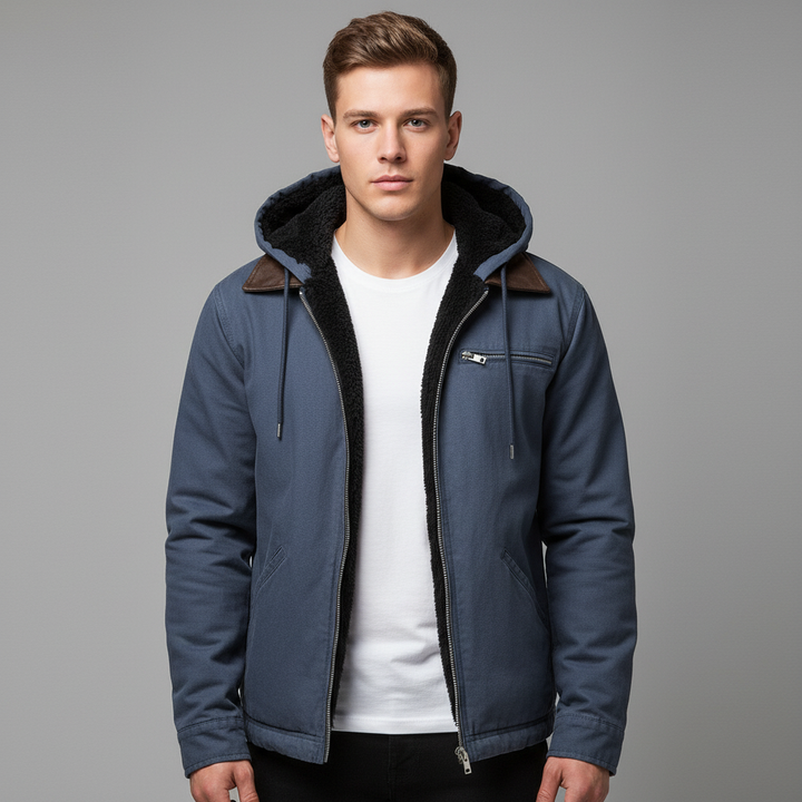 Essentiële heren winterjas in stijlvol en warm design
