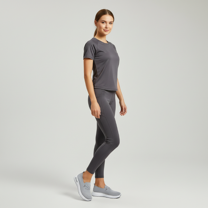 Elegante leren knielaarzen voor dames met comfortabele pasvorm