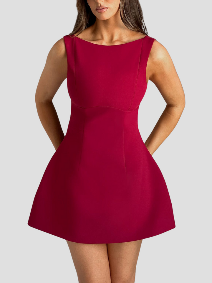 Amaya – Mini Zomerjurk Met Open Rug